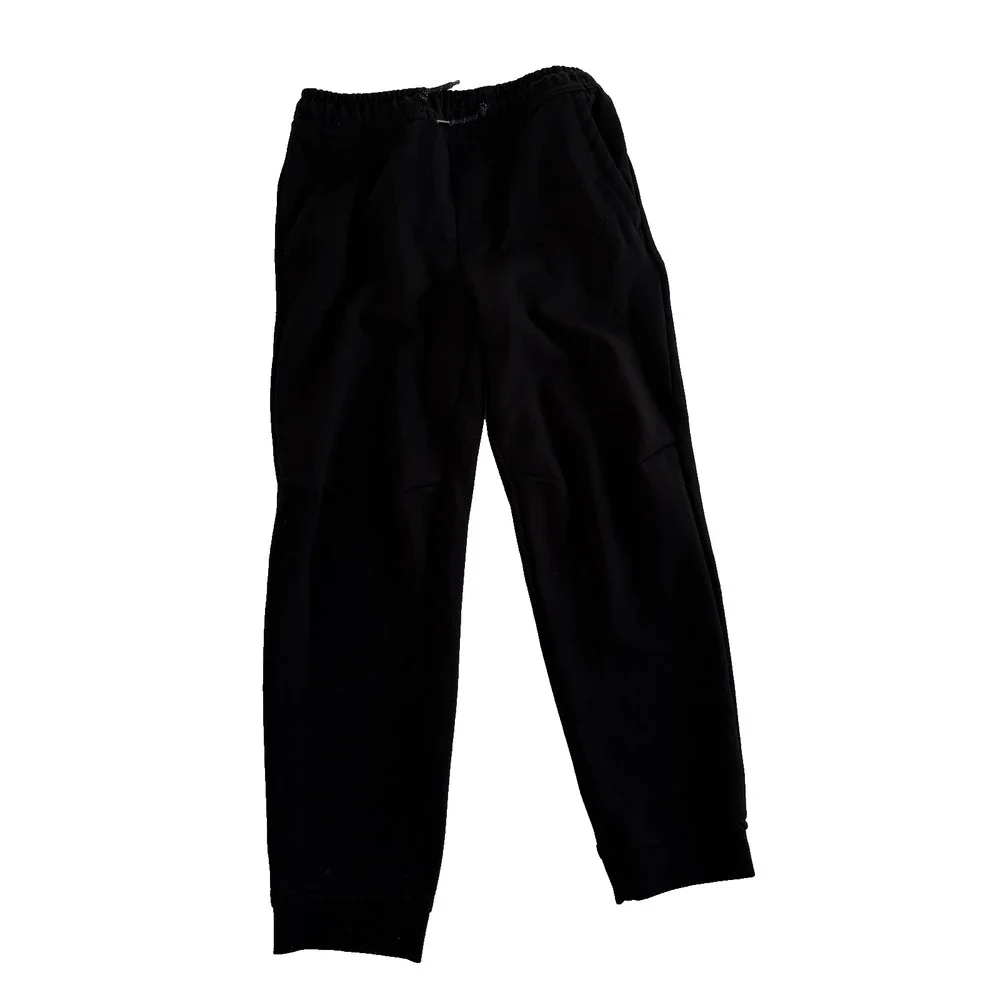 Wonder Nation Boys Jogger Pants Size S (6-7) Black Drawstring School Pants
